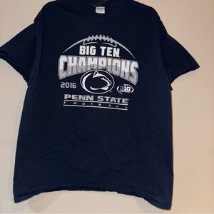 Blue 84 Navy Penn State Big Ten Champions 2016 Tee